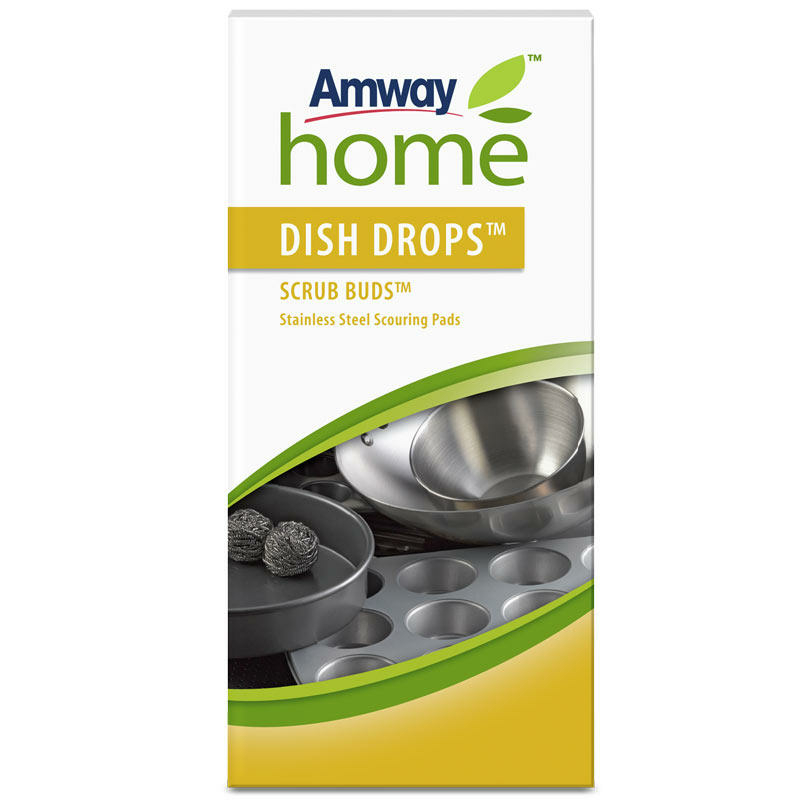 DISH DROPS™ SCRUB BUDS™ Roostevabast terasest küürimiskäsnad (110490)