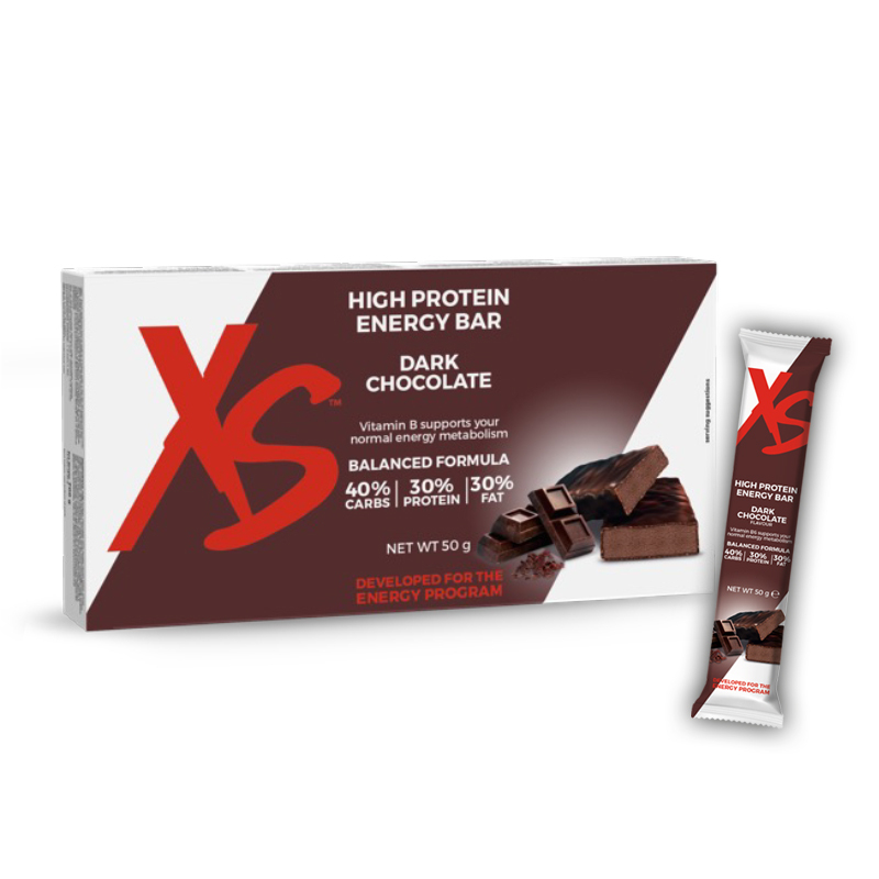 High Protein Energy Bar XS™ – Tumeda šokolaadi maitseline (127730)