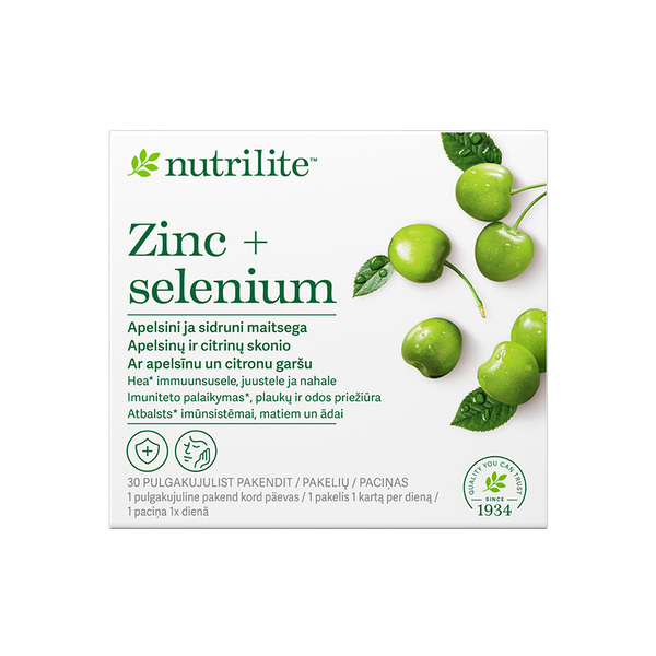 Nutrilite™ tsink + seleen (126811)